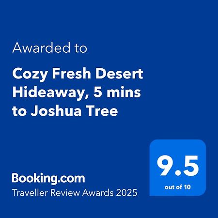 Cozy Fresh Desert Hideaway, 5 Mins To Joshua Tree Twentynine Palms Bagian luar foto